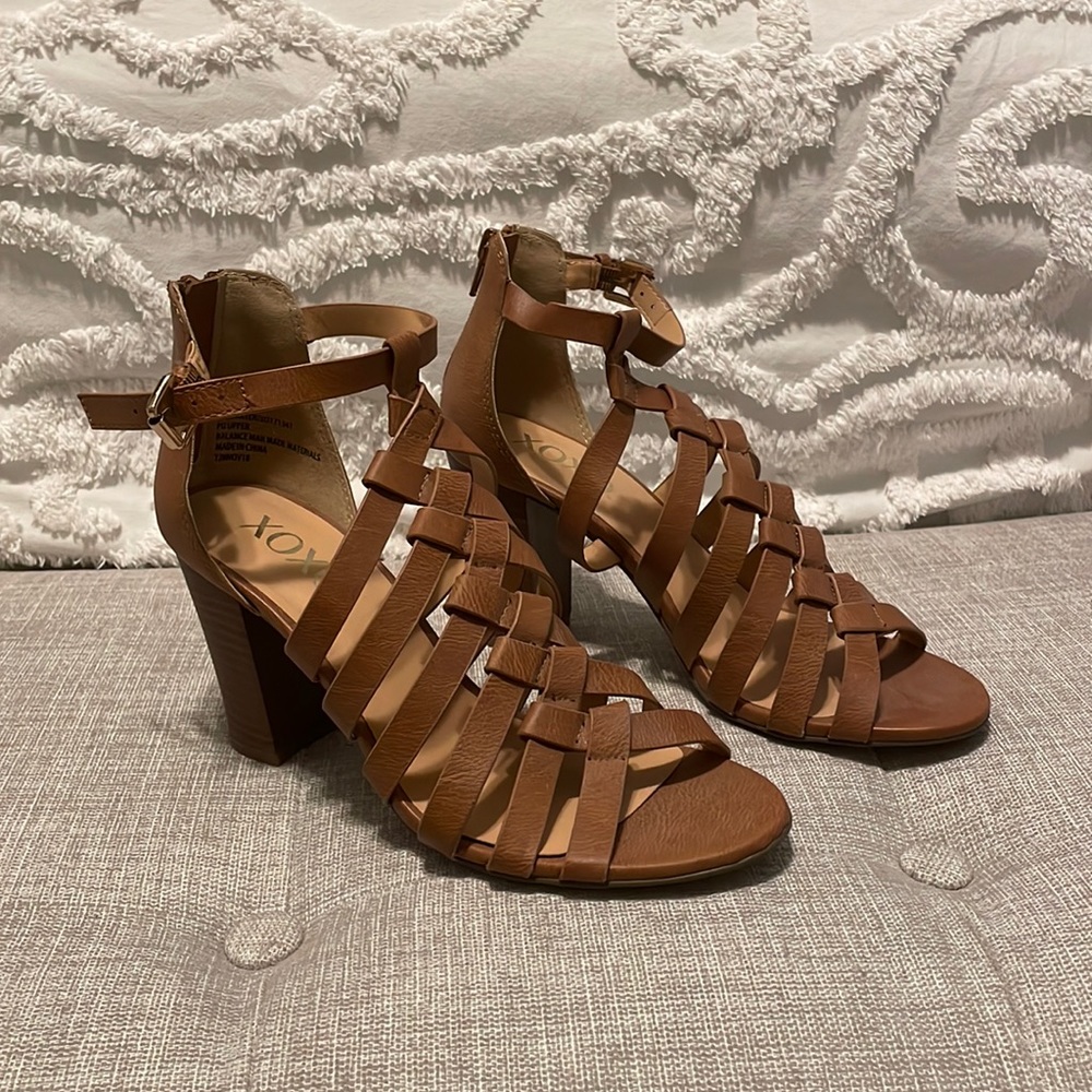Brown heels